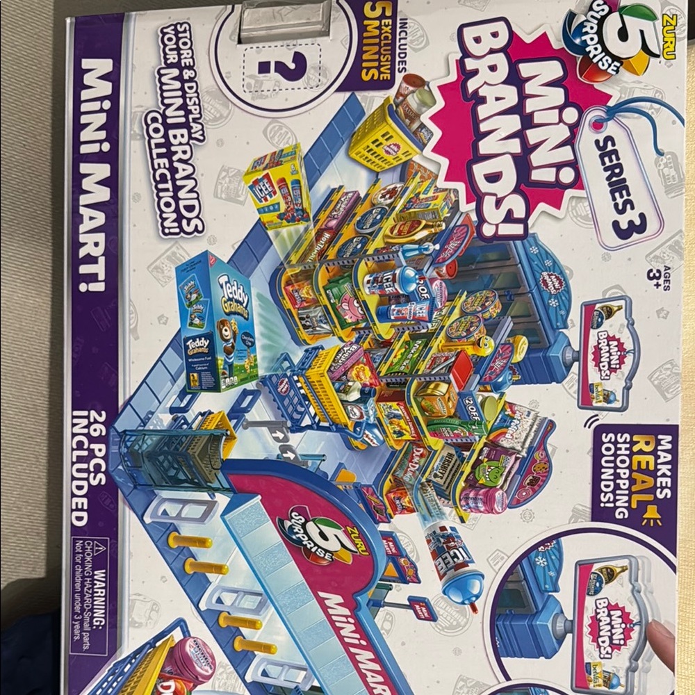 Mini brands supermarket set